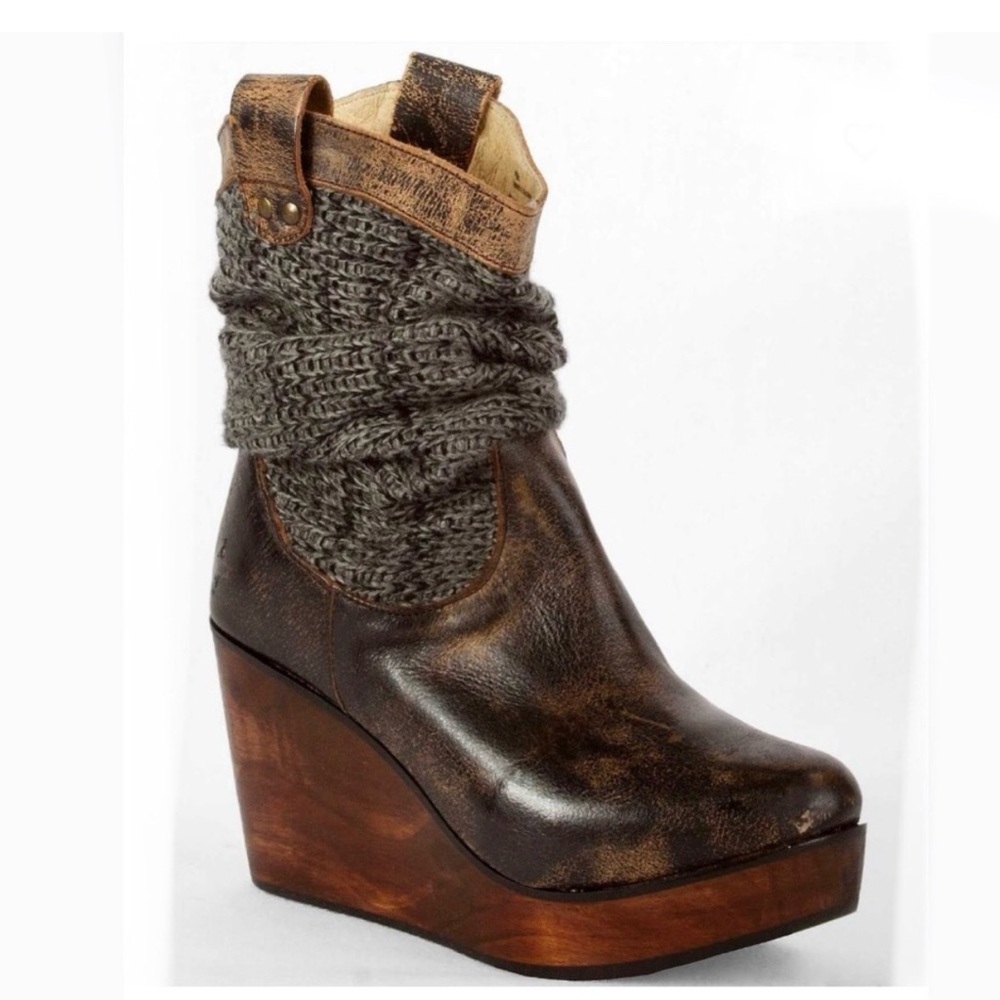 BED STU Burges‎ Wedge Boot Size 8.5 A30